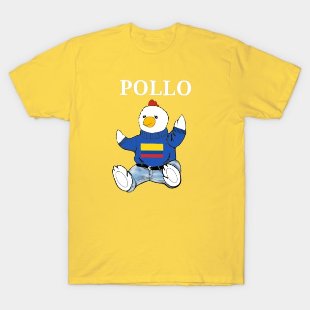 Pollo Bear de Columbia T-Shirt by Duendo Design